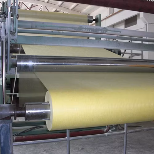 30GSM 50GSM Fiberglass Roofing Tissue Mat Yellow Color